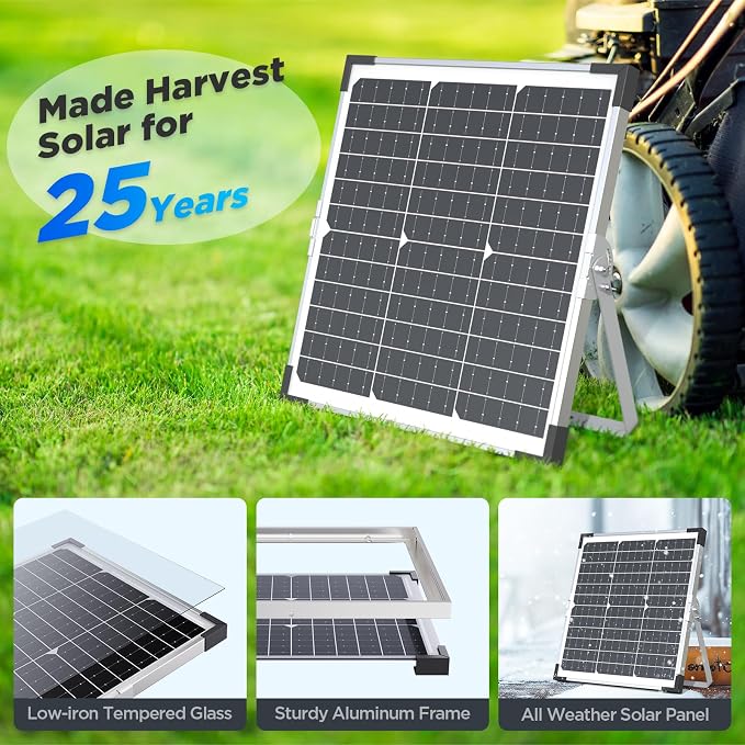 30W Smart Solar Battery Charger Maintainer, Callsun 2PCS 15W 12V Waterproof - Image 7