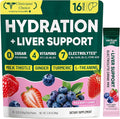Venture Pal Hydration Packets + Liver Support- Liquid Daily IV Electrolyte by VenturePal