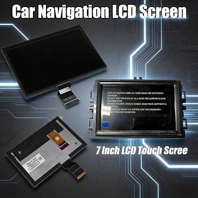 7" Uconnect Screen Replacement LCD Display - Image 2