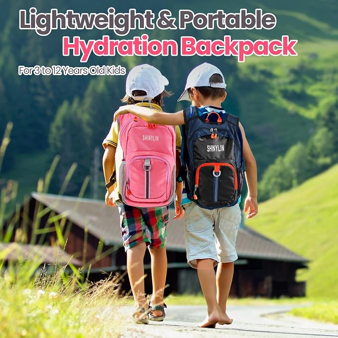 Shinylin 2 Pcs Kids Hydration Backpack - Image 7