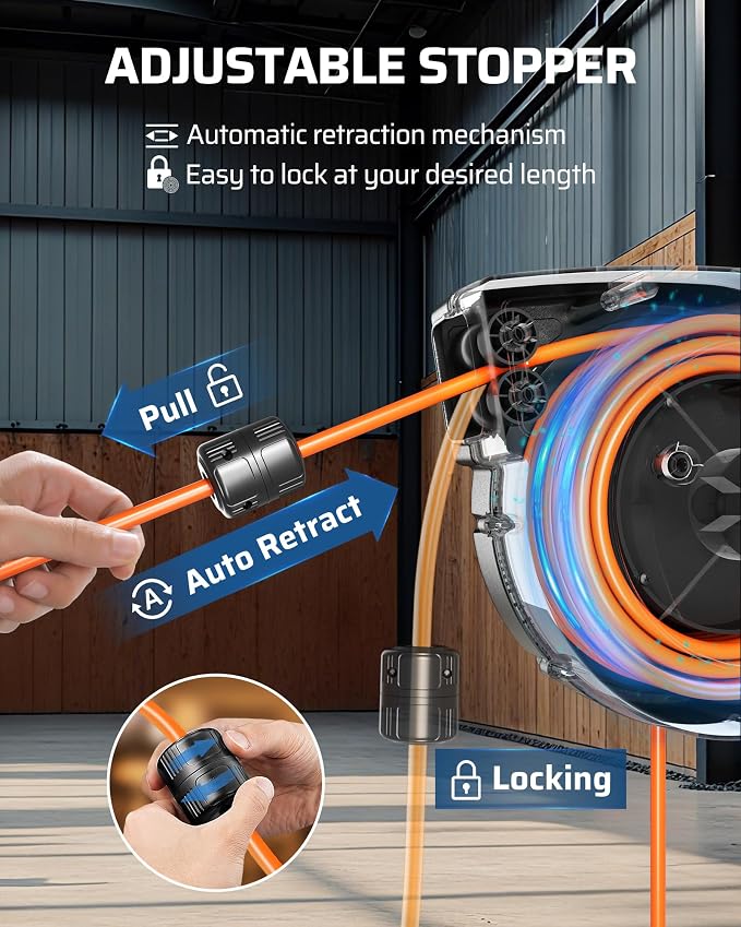 DEWENWILS Extension Cord Reel - Image 2