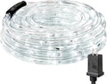 Lighting EVER 33ft 240 LED Outdoor Rope Lights Cool White 6000K, 24 V by LightingEVER