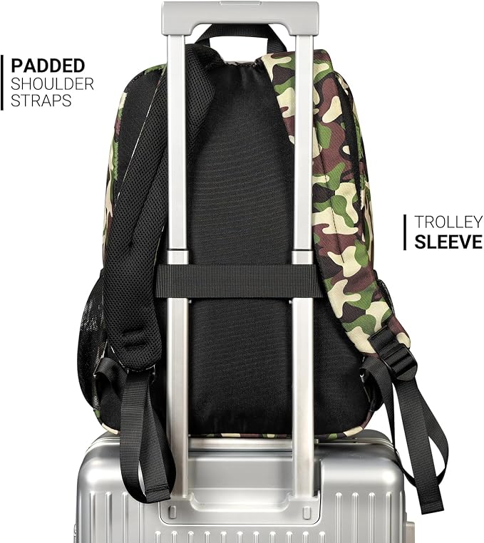 ZORFIN 26L Backpack for College, and Travel: Water Resistant Bookbag - Image 5