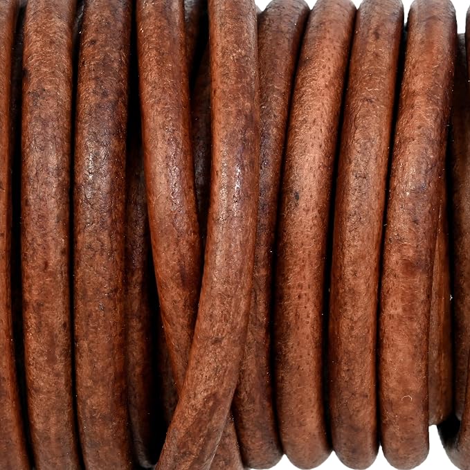 GENIQUE Real/Genuine Round Leather String Cord - Image 4