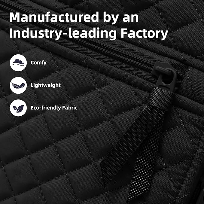 Backpack for Women, College Backpack, Quilted Casual Daypack, Waterproof - Image 4