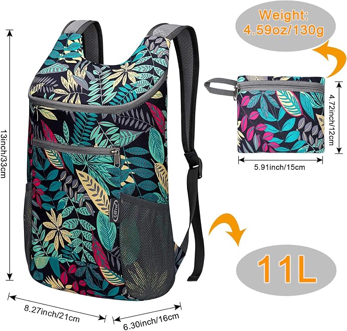 G4Free Lightweight Packable Hiking Backpack - Image 3