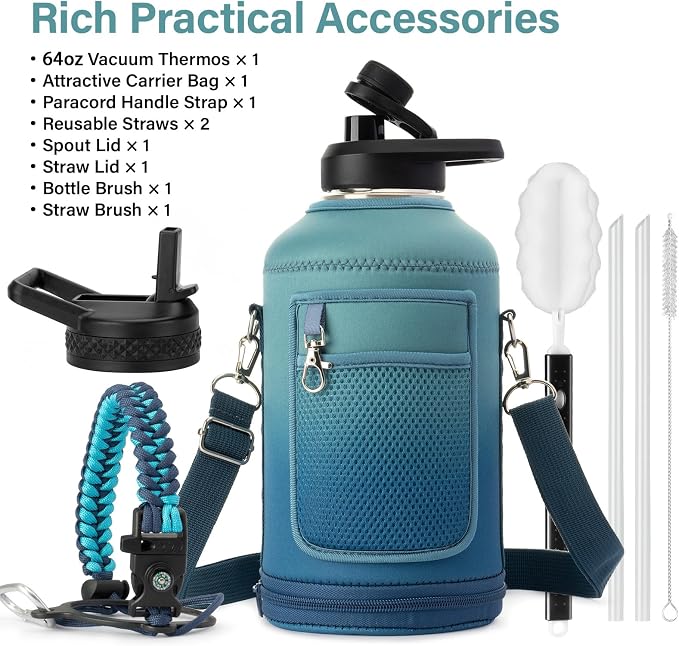 DYSANKY Insulated Water Bottle | Thickened Stainless Steel Vacuum Metal | - Image 2