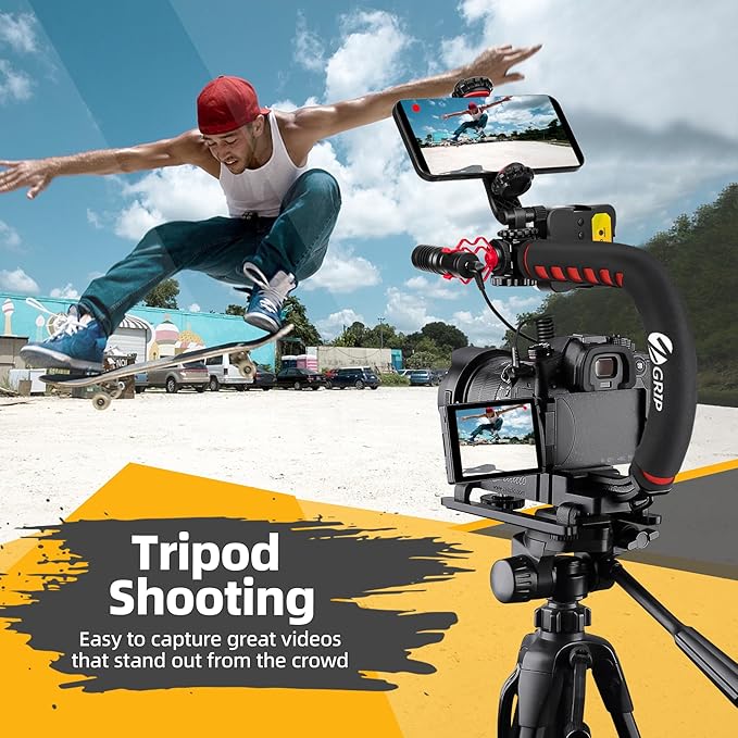 Zeadio Camera Stabilizer Kit, All-in-One Handheld Stabilizer - Image 4