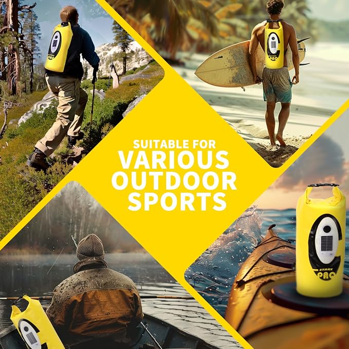 FELICON Solar/Battery Powered Multi-Functional Backpack - Image 3