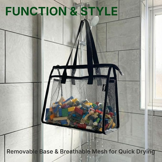 HOLAY 4 Pack Clear Toy Storage Bags - Image 3