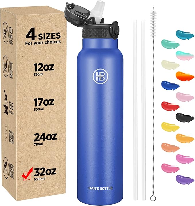 Han's Bottle Sports Water Bottle - 32 Oz by han%27s+bottle
