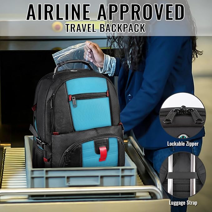 YOREPEK Large Backpack for Men, Extra Large Laptop Backpacks for Men Women - Image 5