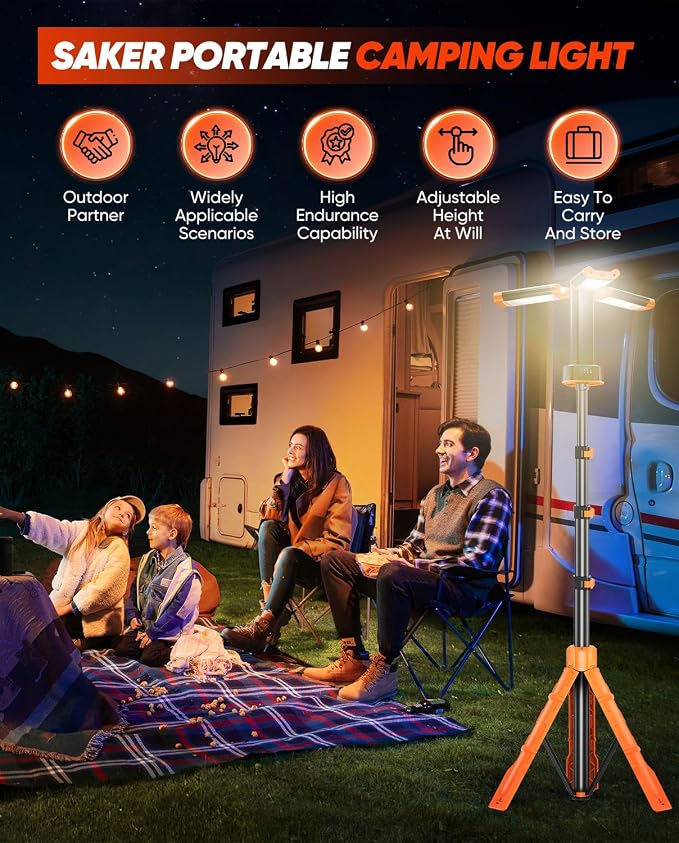 Saker Portable Camping Light - Image 2