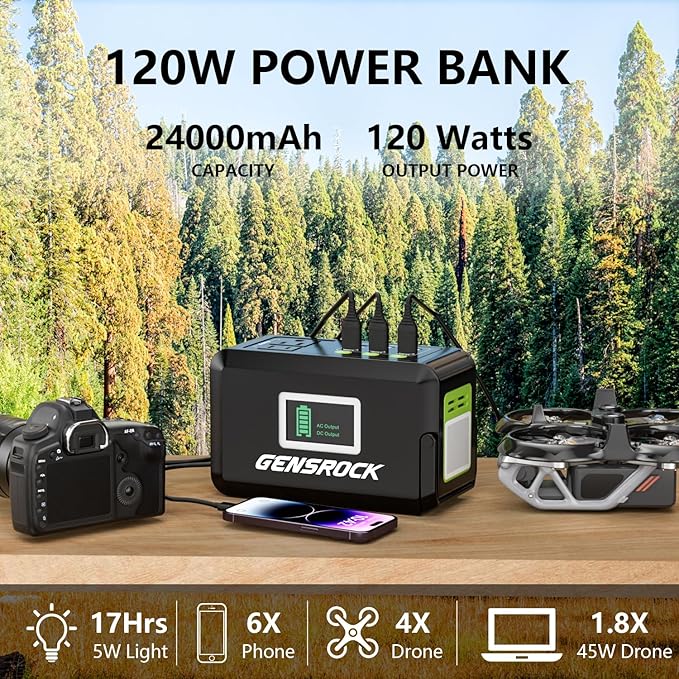 GENSROCK Portable Power Bank, 000mAh Portable Laptop Charger - Image 2