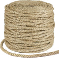Tenn Well 5mm Jute Rope, 295 Feet 4Ply Twisted Thick Twine Rope by TennWell