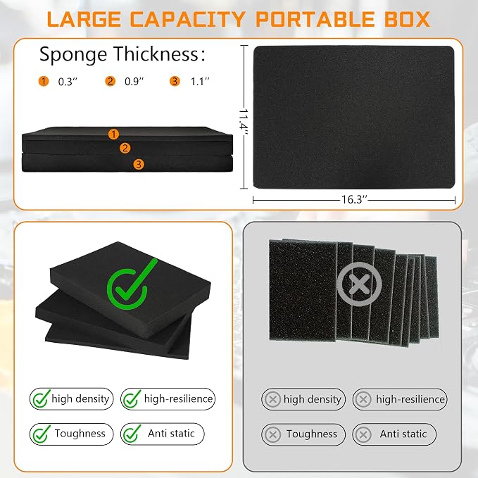 17 Inch Aluminum Carrying Case 17 X 12 X 6 Inch Ideal - Image 5