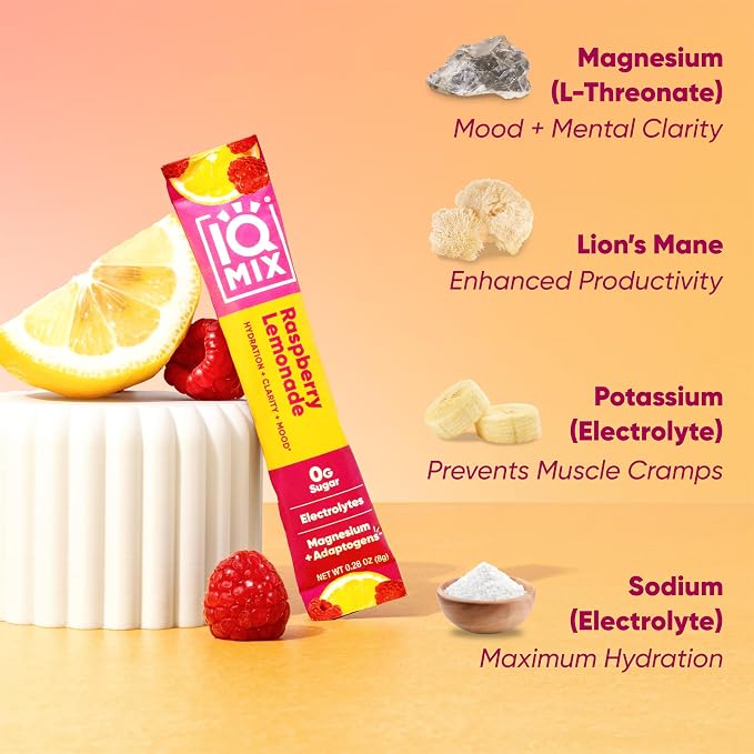 IQMIX Hydration Electrolyte Powder – 4-in-1 Formula - Image 4