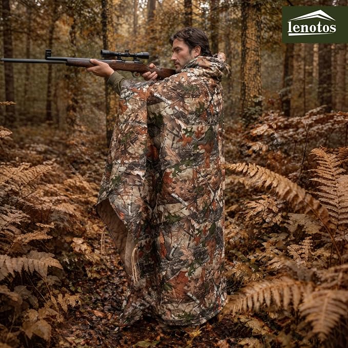 Lenotos Woobie Blanket, Thermal Insulated Military Poncho Liner, Water-Resistant - Image 6