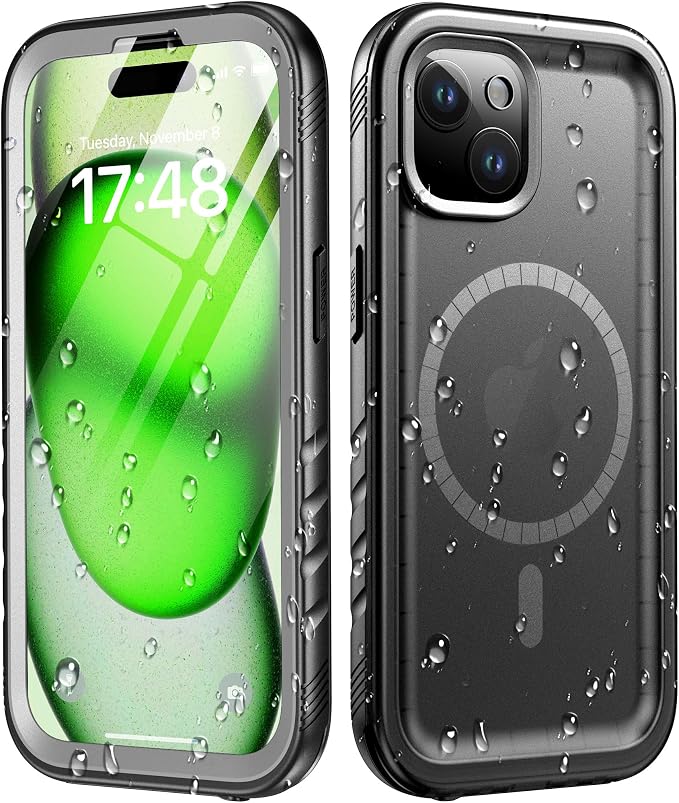 Cozycase for iPhone 15 Plus Waterproof Shockproof Dustproof Case by Cozycase