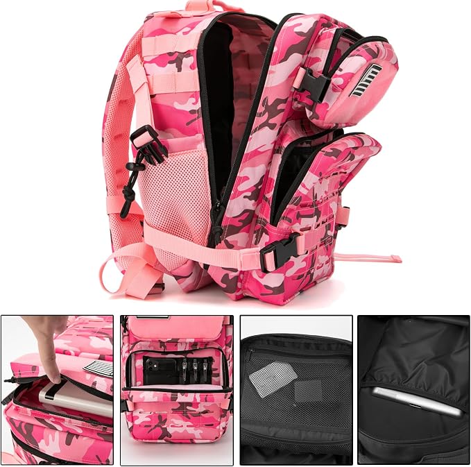 QT&QY 25L/45L Military Tactical Backpack - Image 5
