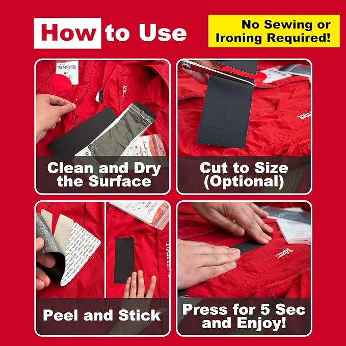 aZengear Jacket Repair Patches - Image 3
