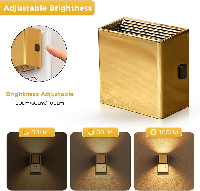 L LOHAS LED Night Light, Night Lights Plug into Wall, Dimmable Night Light - Image 3