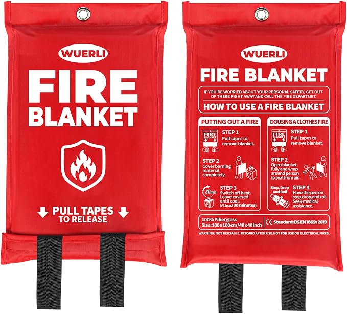 Emergency Fire Blanket, Fire Blanket by WUERLI