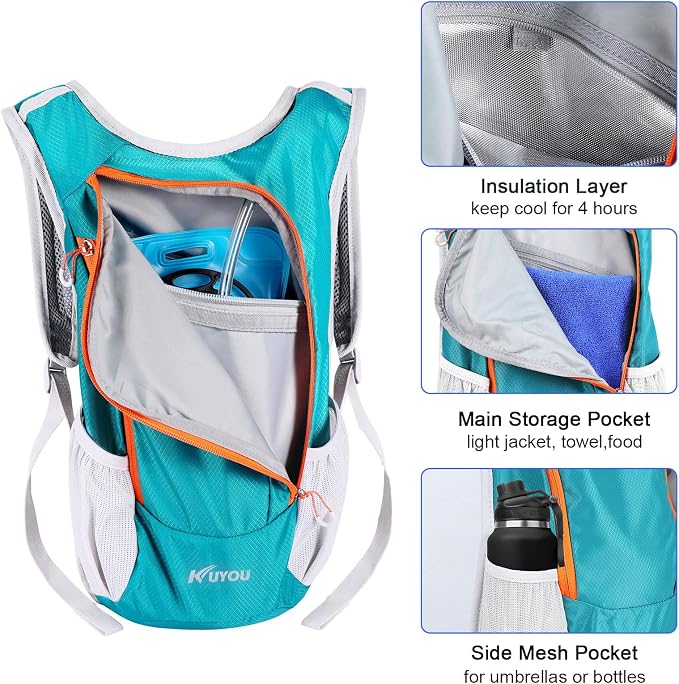 KUYOU Running Hydration Vest - Image 2