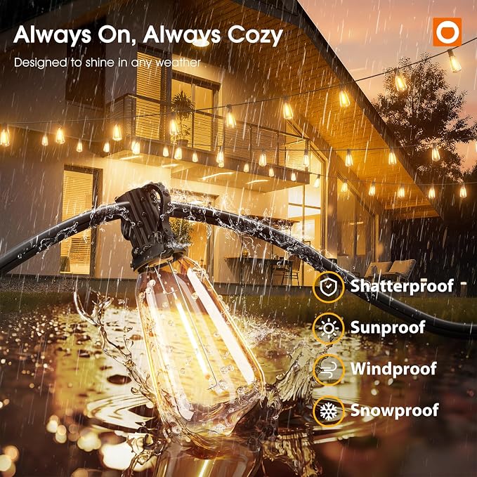 addlon 400FT Outdoor String Lights - Image 3