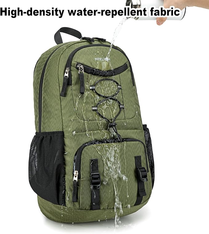 Nerlion Lightweight Foldable 35L Hiking Backpack Travel Backpack - Image 7