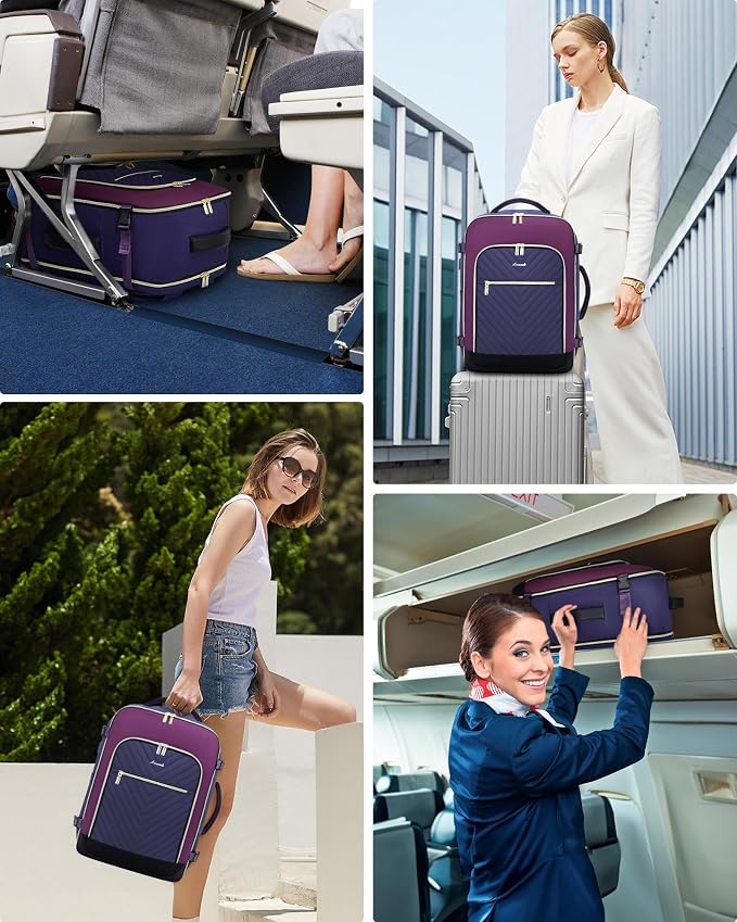 LOVEVOOK Large Travel Backpack for Women, TSA Carry on Backpack for Airplanes - Image 6