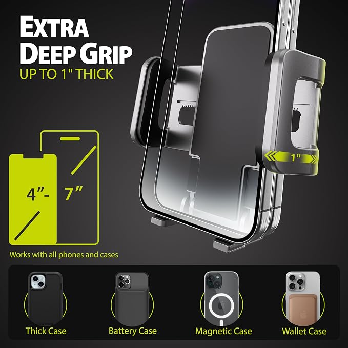Bracketron TripGrip Window and Vent Mount, GPS Car Mount, Windshield Cell Phone - Image 3