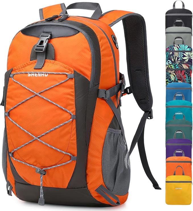 40L Hiking Backpack Lightweight Daypack Waterproof Travel Camping Backpack by SHENHU