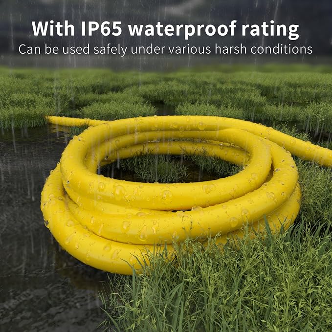 HUANCHAIN 50 ft 2 Pack 14/3 Gauge Heavy Duty Outdoor Extension Cord Waterproof - Image 7