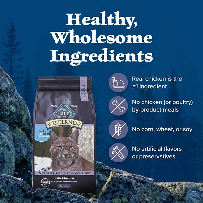 Blue Buffalo Wilderness Nature's Evolutionary Diet High-Protein, Grain-Free - Image 6