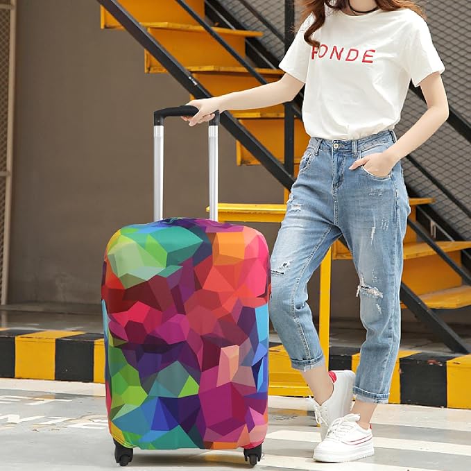 Explore Land Travel Luggage Cover Suitcase Protector Fits 31-32 Inch Case - Image 6