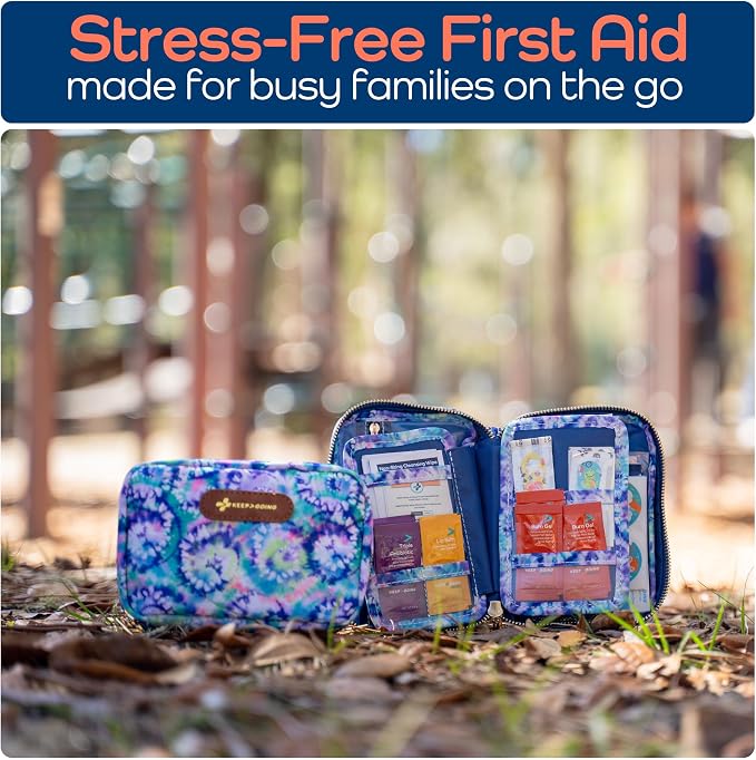 KeepGoing Travel First Aid Kit for Kids – 130 Pc. for Car, Diaper Bag & Backpack - Image 5