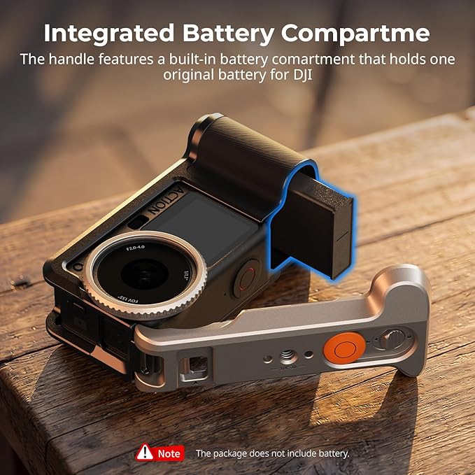 SMALLRIG Street Grip Kit for DJI Osmo Action 6, All-in-one Cage Kit - Image 4
