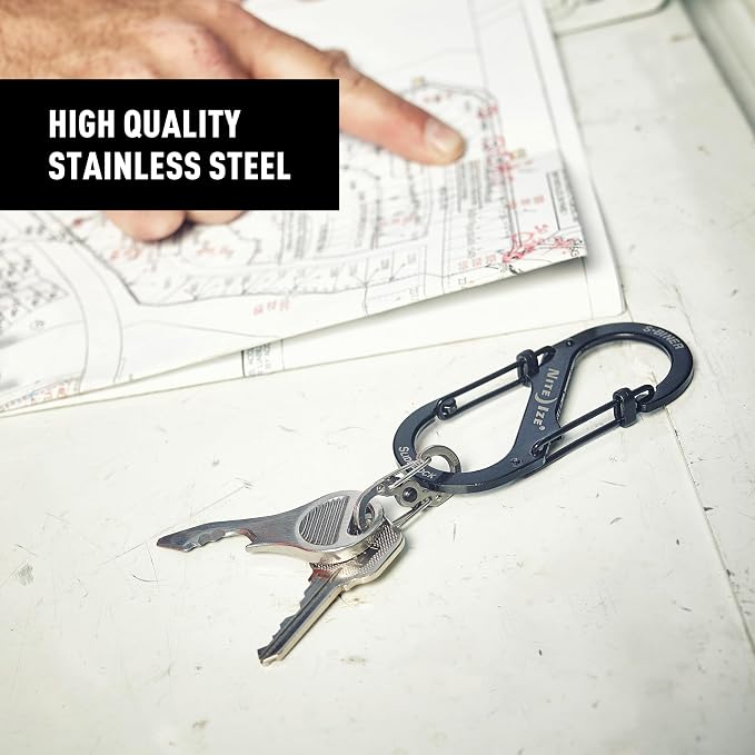 Nite Ize S-Biner SlideLock Stainless Steel Dual Locking Carabiner - Image 3