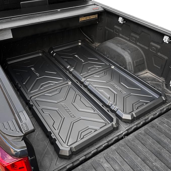 Slide-Out Truck Bed Organizer Tray, Heavy Duty Cargo Storage System by Unknown