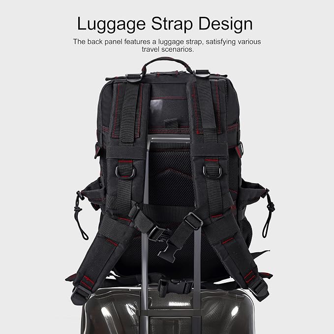 LHI Military Tactical Backpack for Men and Women 45L Army 3 Days Assault Pack - Image 6