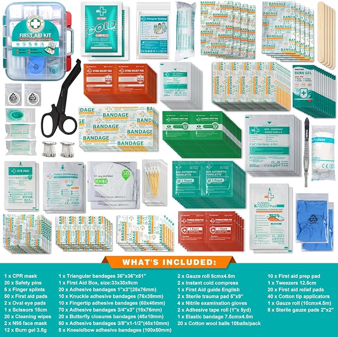 General Medi 420 Pieces Professional First Aid Kit - Image 2