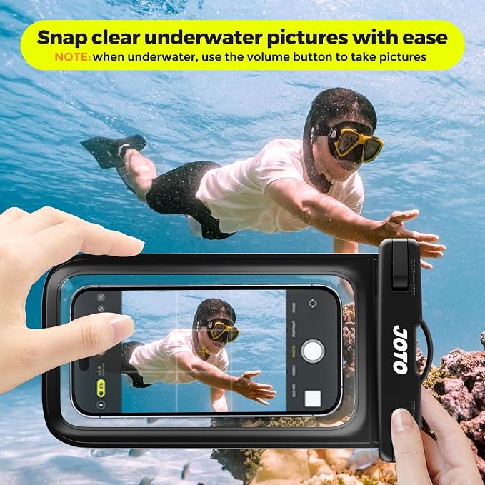 JOTO 2 Pack Universal Waterproof Phone Case - Image 3