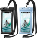 CACOE Floating Universal Waterproof Phone case 2 Pack-Up to 7.0", Phone Pouch by CACOE