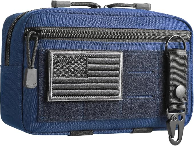 FRTKK Tactical Molle Admin Pouch Utility Laser Cut EDC Tool Pouch Bag by FRTKK