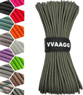 VVAAGG 1000 Paracord Rope 200FT, 4mm Utility Parachute Cord 12 Strand Nylon Rope by ParacordSpecialist