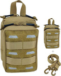 Tactical Pouch Water-Resistant Molle Multi Functional EDC Tool Compact Bag by Fyelo