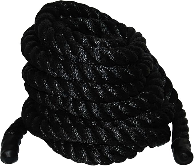 T.W Evans Cordage 106430 1-1/2 Inch x 30-Feet Black Poly Training Rope by T.W+.+Evans+Cordage+Co.