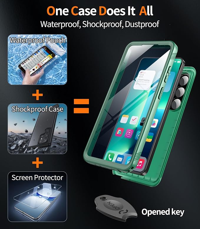 Cozycase Top Waterproof Case for Samsung Galaxy S26 Ultra - Image 3