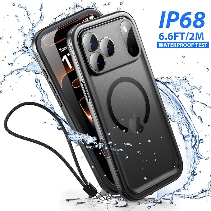 SPORTLINK for iPhone 17 Pro Max Case, IP68 Waterproof Military Protective Full - Image 4